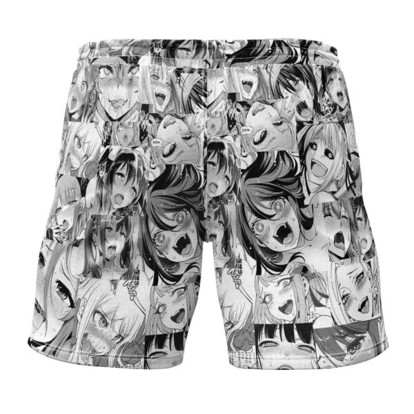 Manga Ahegao Gym Shorts