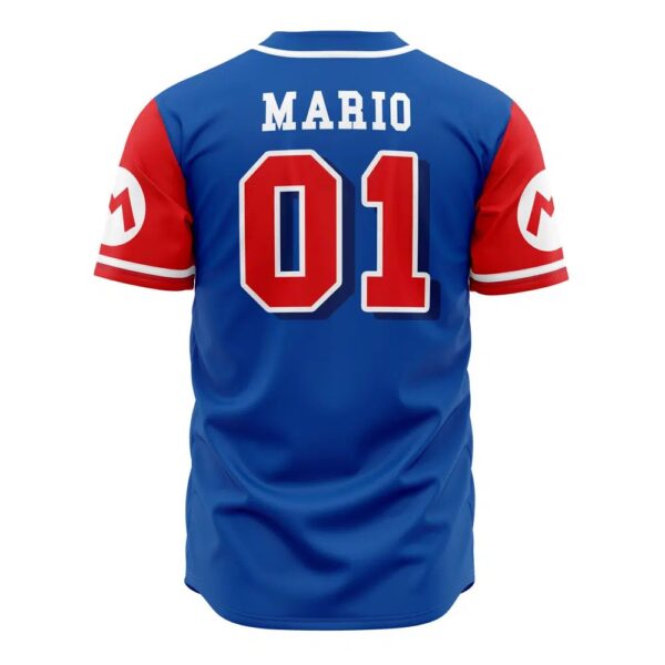 Mario Super Mario Bros Baseball Jersey