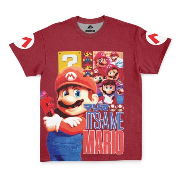 Mario Super Mario Streetwear T Shirt