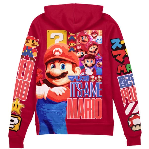 Mario Super Mario Streetwear Zip Hoodie Jacket