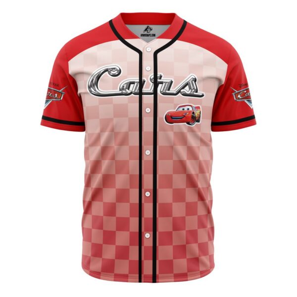 Mcqueen Cars V1 Disney Baseball Jersey