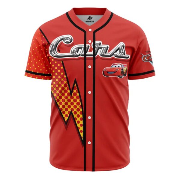 Mcqueen Cars V2 Disney Baseball Jersey