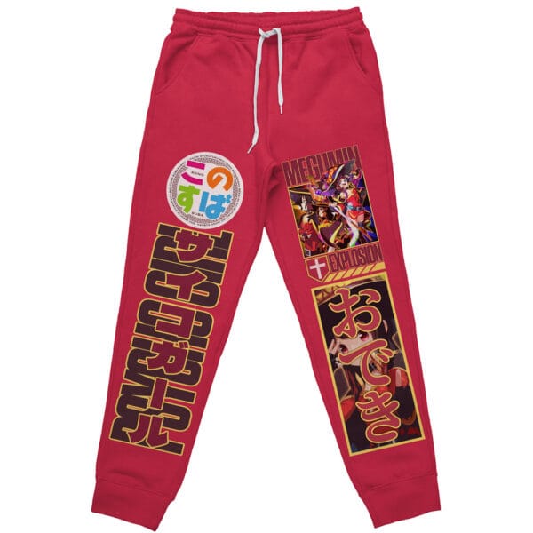 Anime Megumin Konosuba Streetwear Sweatpants