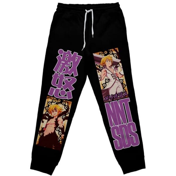 Anime Meliodas Seven Deadly Sins Streetwear Sweatpants