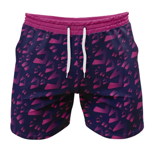 Anime Menacing Aura Jojos Bizarre Adventure Gym Shorts