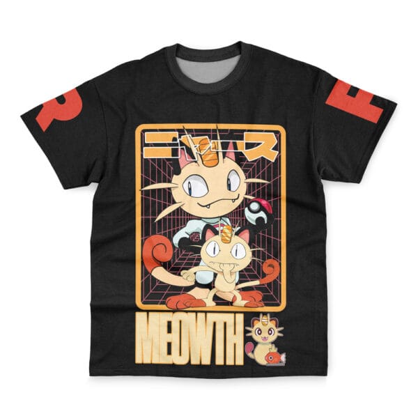 Meowth Pokemon Streetwear T Shirt