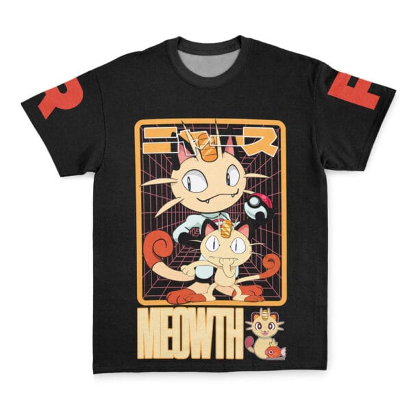 Meowth Pokemon Streetwear T Shirt