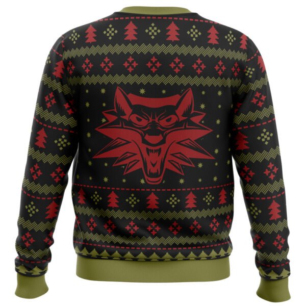 Merry Christmas And Toss A Coin The Witcher Ugly Christmas Sweater