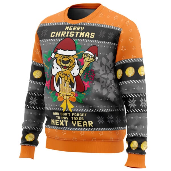 Merry Taxes Christmas Robin Hood Ugly Christmas Sweater