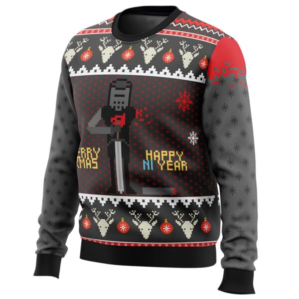 Merry Xmas And Happy Ni Year Monty Python Ugly Christmas Sweater