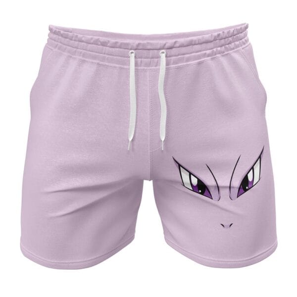 Mewtwo Face Pokemon Gym Shorts