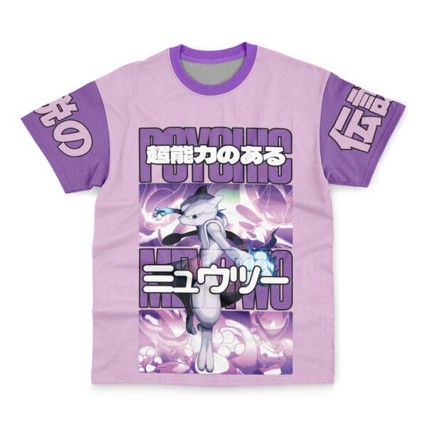 Mewtwo Pokemon Streetwear T Shirt