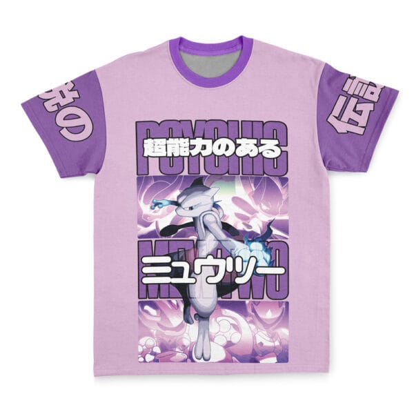 Mewtwo Pokemon Streetwear T Shirt