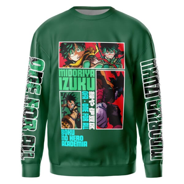 New Midoriya Izuku My Hero Academia Streetwear Sweatshirt