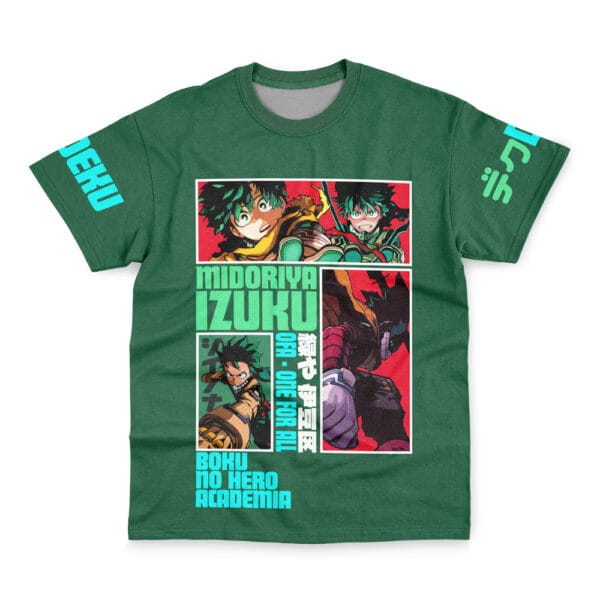 Anime Midoriya Izuku My Hero Academia Streetwear Tshirt