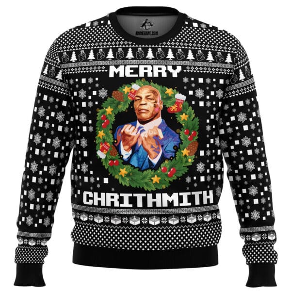 Mike Tyson Ugly Christmas Sweater