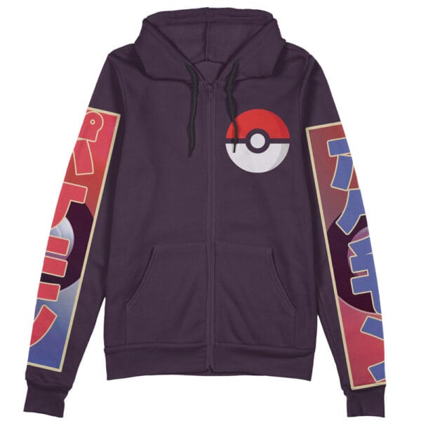 Milotic Pokemon Streetwear Zip Hoodie Jacket