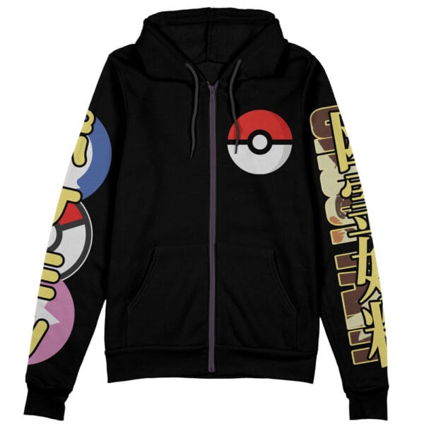 Mimikyu Pokemon Streetwear Zip Hoodie Jacket