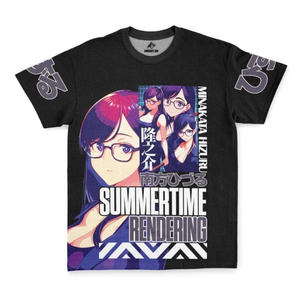 Minakata Hizuru Summer Time Rendering Streetwear T Shirt