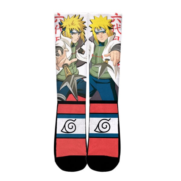 Anime Minato Namikaze Socks Custom Anime Socks Anime