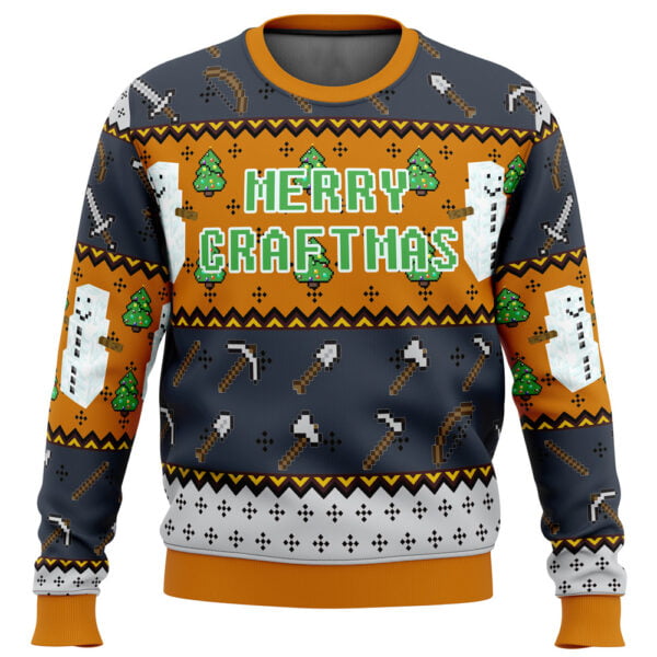 Minecraft Minecraftmas Christmas Sweater