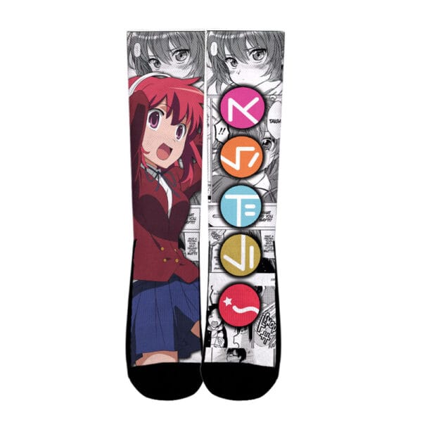 Minori Kushieda Socks Toradora Custom Anime Socks Mix Manga