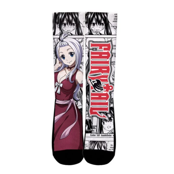 Mirajane Strauss Socks Fairy Tail Custom Anime Socks Manga Style