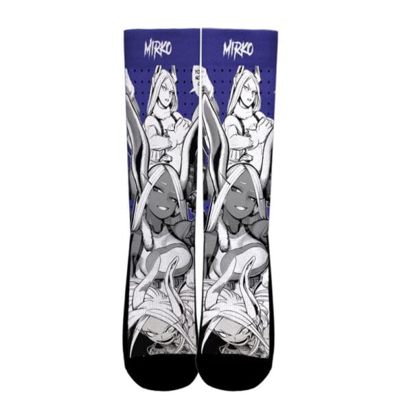 Mirko Socks My Hero Academia Anime Socks Mixed Manga