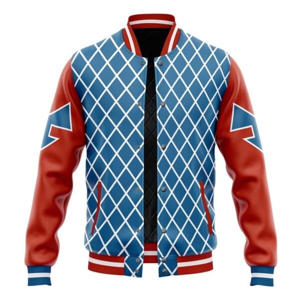 Anime Mista Guido Pattern Jojos Bizarre Adventure Varsity Jacket Anime