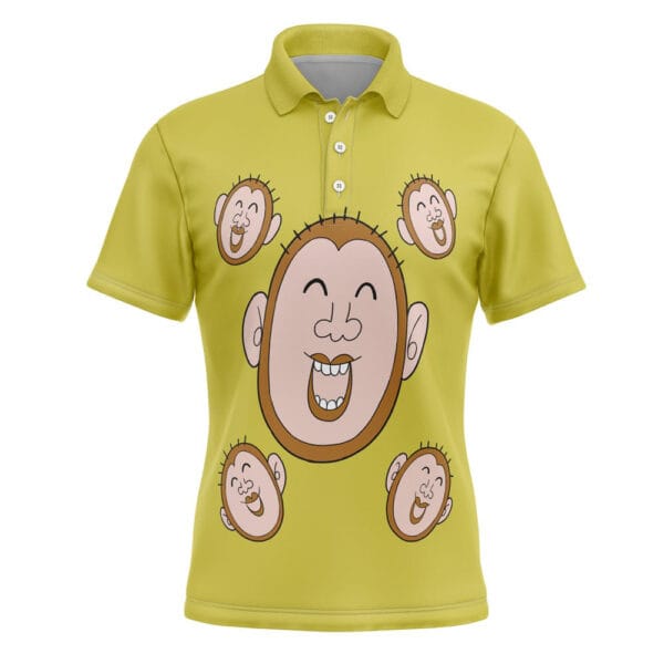 Anime Mob Monkey Shirt Mob Psycho 100 Polo Shirt