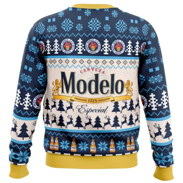 Modelo Especial Beer Ugly Christmas Sweater