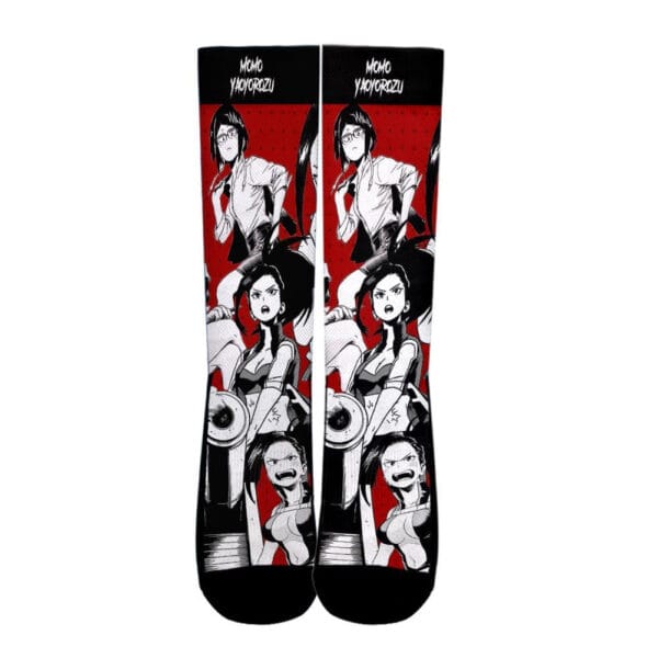 Anime Momo Yaoyorozu Socks My Hero Academia Anime Socks Mixed Manga