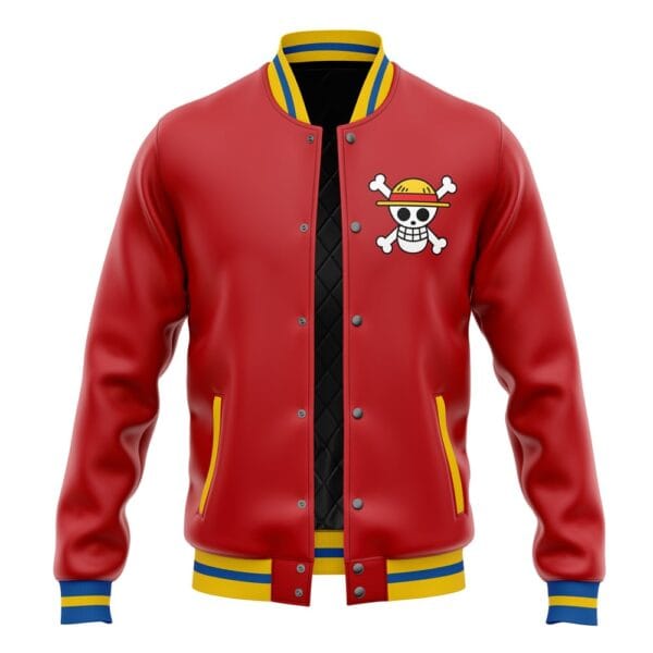 Monkey D Luffy One Piece Varsity Jacket