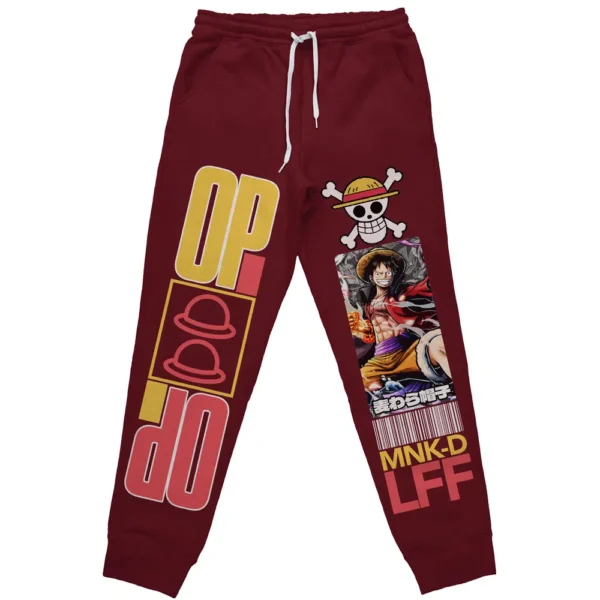 Monkey D Luffy V2 One Piece Streetwear Sweatpants