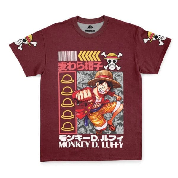 Monkey D Luffy V2 One Piece Streetwear T Shirt