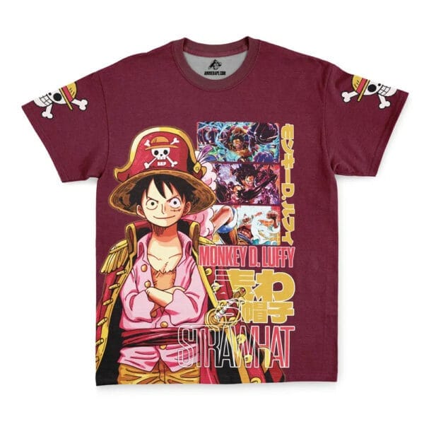 Monkey D Luffy V3 One Piece Streetwear T Shirt