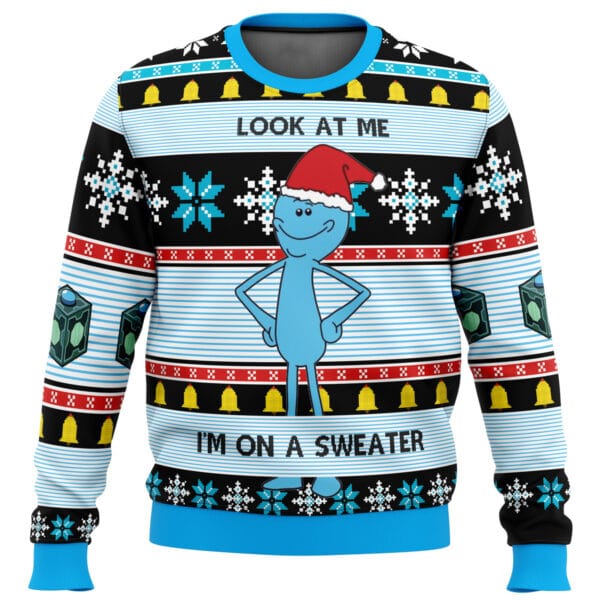 Mr Meeseeks Ugly Christmas Sweater