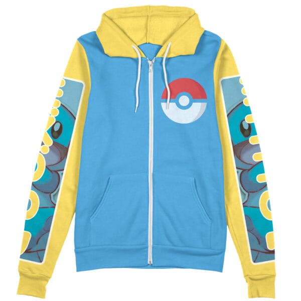 Mudkip Pokemon Streetwear Zip Hoodie Jacket