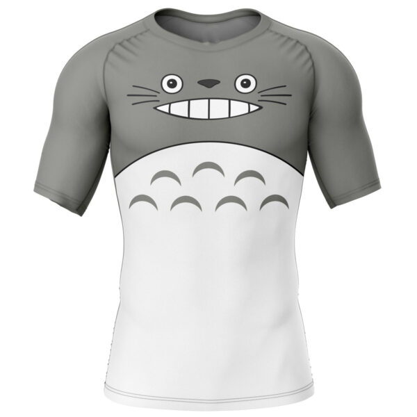 My Neighbor Totoro Short Sleeve Rash Guard Compression Shirt