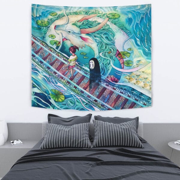 Mythical Spirited Away Studio Ghibli Tapestry