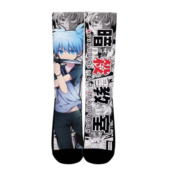 Nagisa Shiota Socks Assassination Classroom Custom Anime Socks Mix Manga