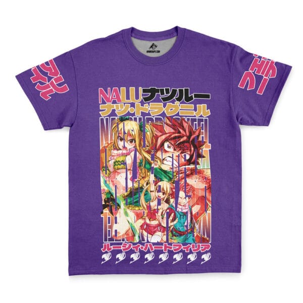 Nalu Fairy Tail Streetwear T Shirt