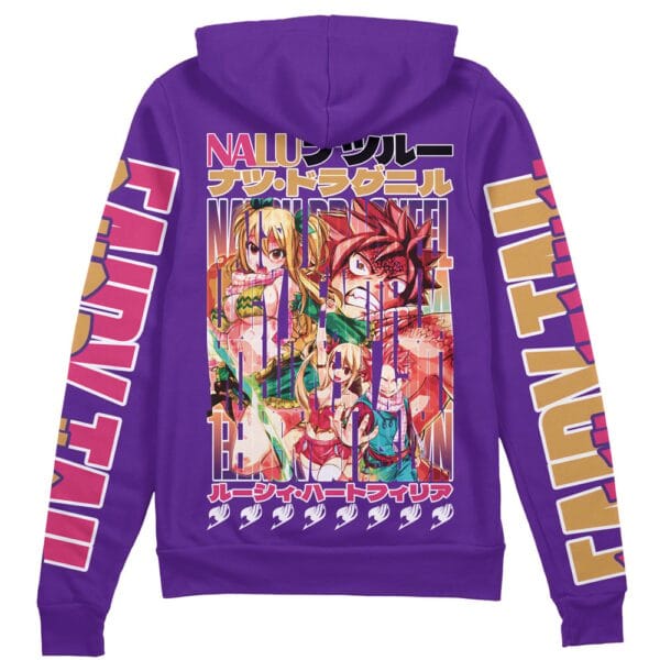 Nalu Fairy Tail Streetwear Zip Hoodie Jacket