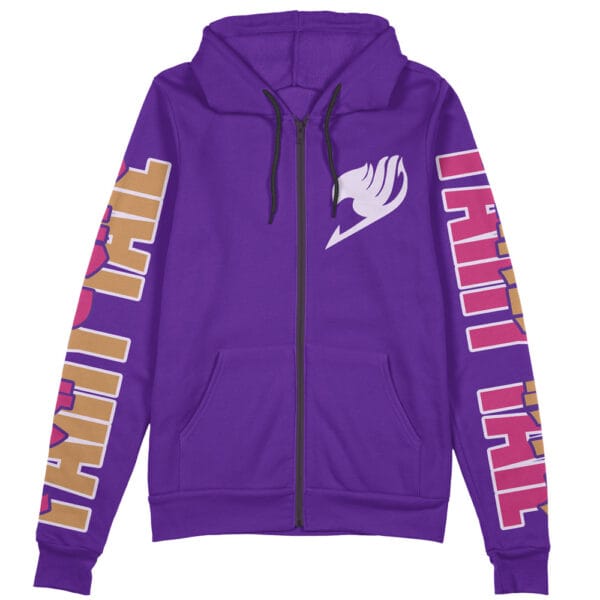 Nalu Fairy Tail Streetwear Zip Hoodie Jacket