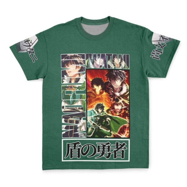 Anime Naofumi Iwatani The Rising Of The Shield Hero Streetwear Tshirt Anime