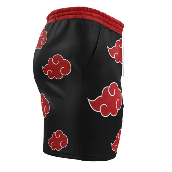 Anime Naruto Akatsuki Gym Shorts