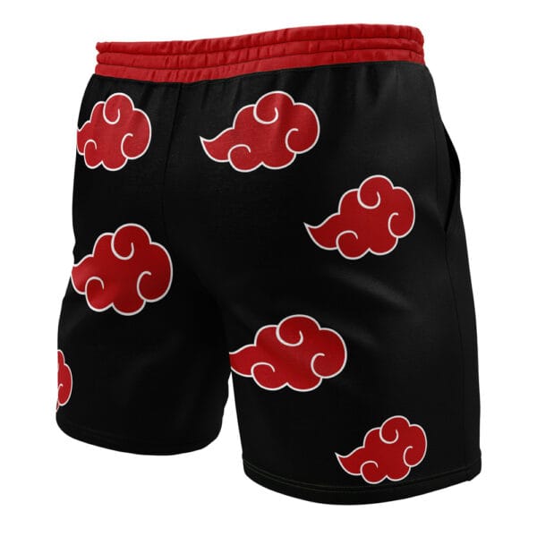 Anime Naruto Akatsuki Gym Shorts