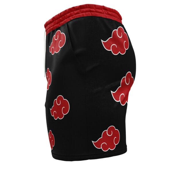 Anime Naruto Akatsuki Gym Shorts