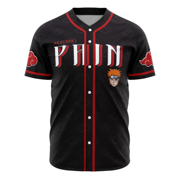 Anime Naruto Akatsuki Pain Baseball Jersey Anime