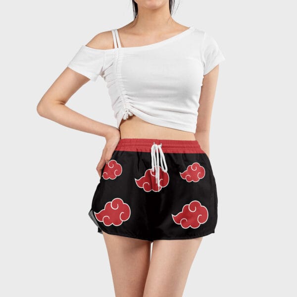 Anime Naruto Akatsuki Womens Board Shorts Anime